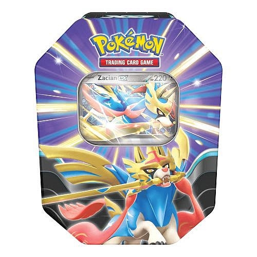 Pokemon TCG - Zacian EX Tin - Slashing Legends Collectors Tin